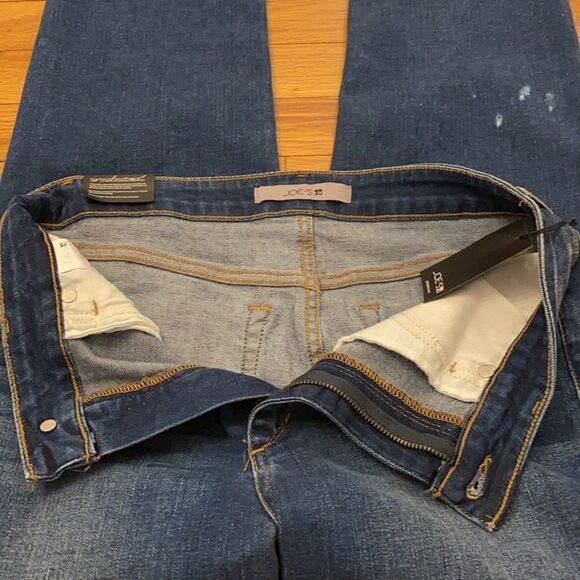 NWT Joe's Jeans High-Rise Straight Cropped Jeans - Picture 6 of 10